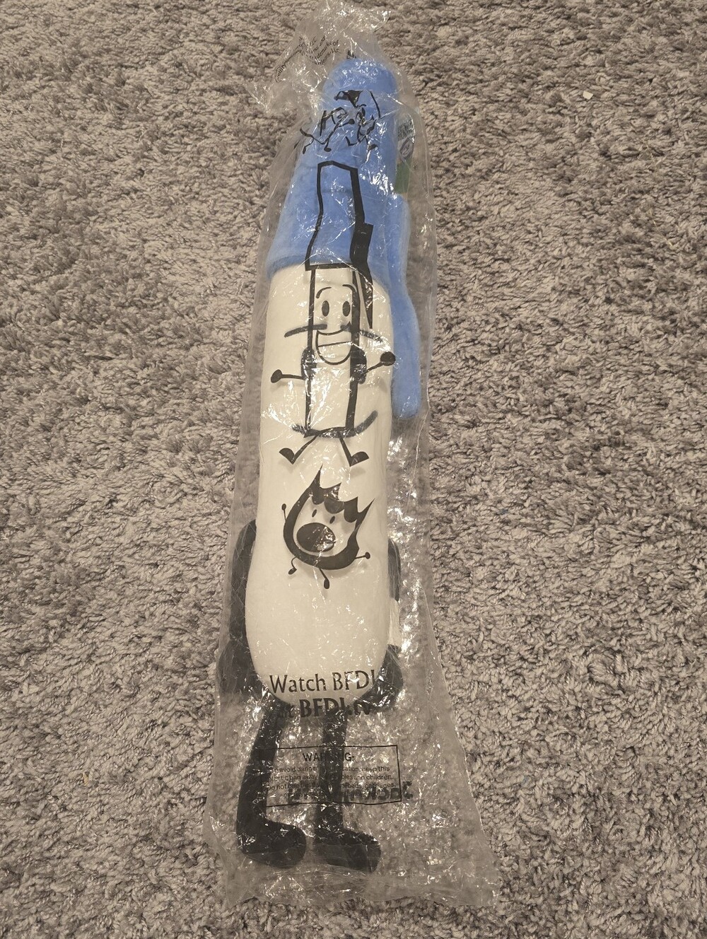 Jacknjellify Pen Battle For Dream Island Plush - NEW! - Picture 4 of 6